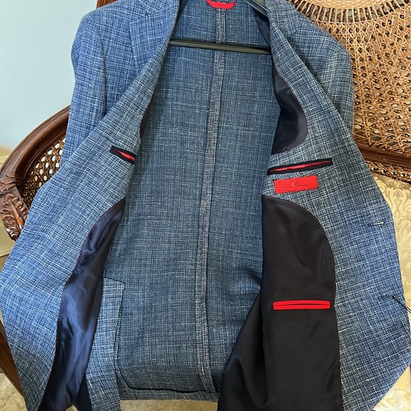 Carolina Herrera Linen men’s Blazer in Sz 38 European - Picture 5 of 8